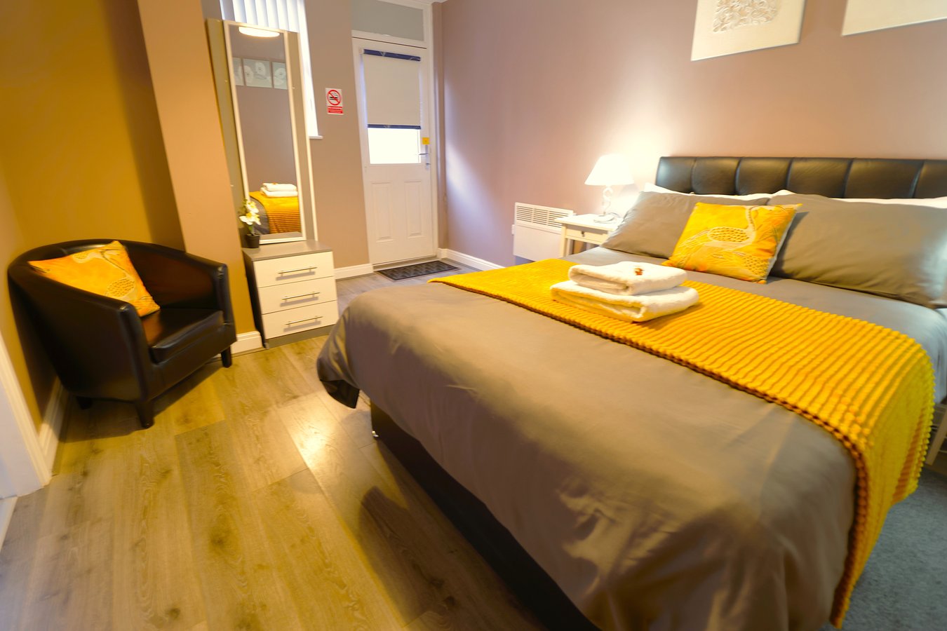 The Savile — wide bedroom